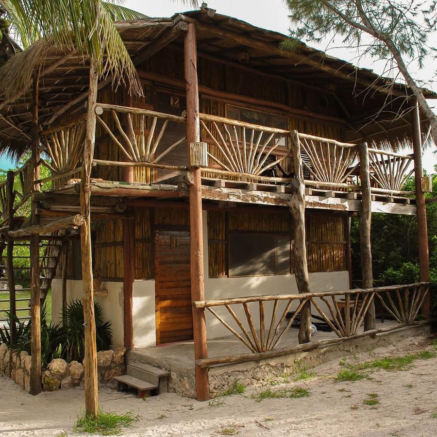 Cabanas Perla Escondida Hotel Dzilam de Bravo Exterior foto